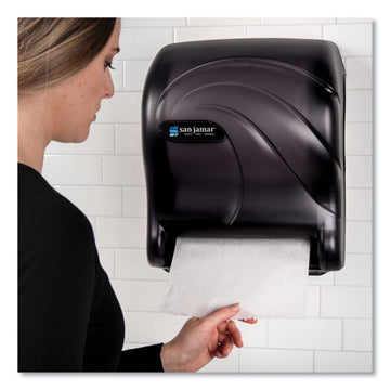 San Jamar® Tear-n-dry Essence Touchless Towel Dispenser, 11.75 X 9.13 X 14.44, Black Pearl freeshipping - TVN Wholesale